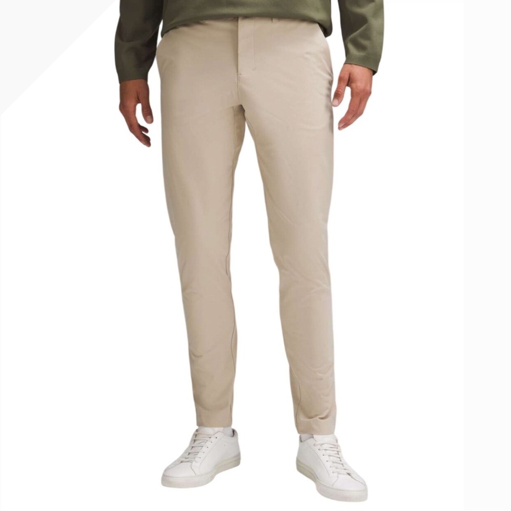 LULULEMON Men's ABC Slim-Fit Trouser 30" *Warpstreme Trench, Size 30